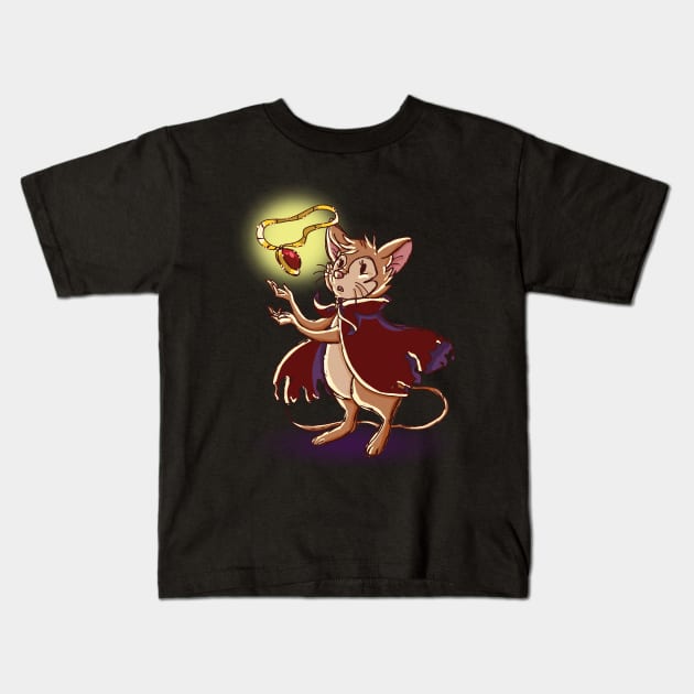 Mrs. Brisby Kids T-Shirt by Victoria C. Geis